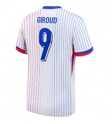 Lacne Muži Futbalové dres Francúzsko Olivier Giroud #9 ME 2024 Krátky Rukáv - Preč